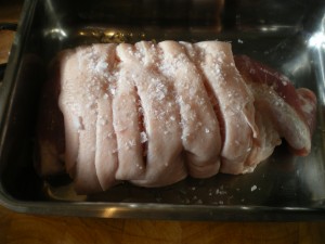 Bear's breakfast, slow roast pork 016