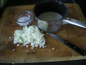 Creamed Spinach, cauliflower puree 005