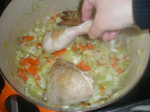 Brisket, chcicken casserole and dumplings 022