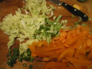 noodle prawns, red cabbage, lamb, celeriac 008